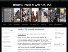 Tablet Screenshot of harnesstracks.com